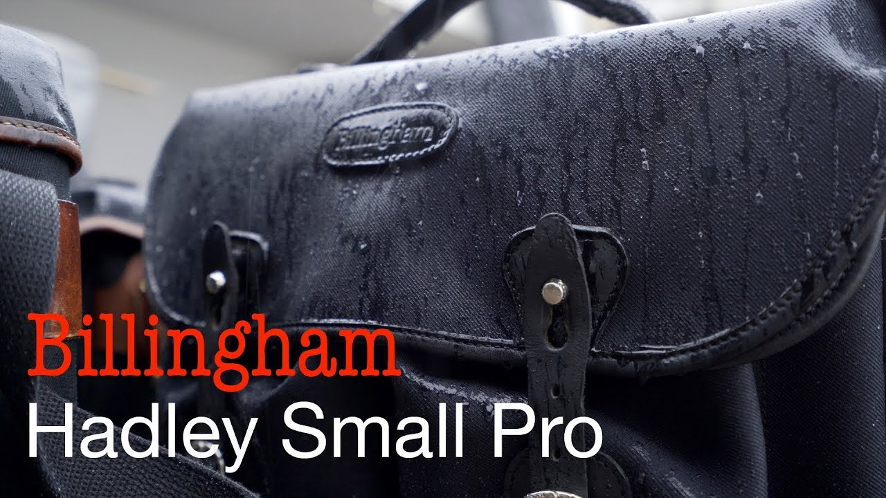 Какой Billingham Hadley выбрать? (с проверкой на устойчивость к дождю!)