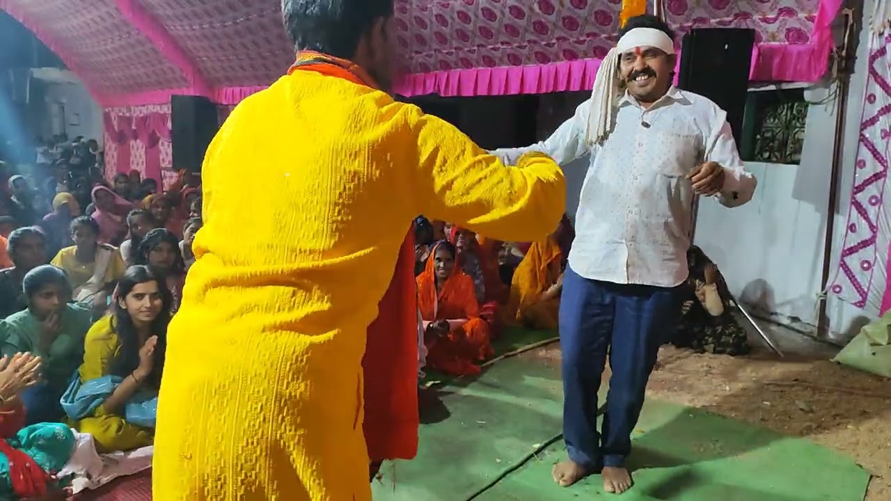 जीवन है तेरे हवाले मुरलिया वाले श्री मद भागवत कथा चुरारी में आयोजित 