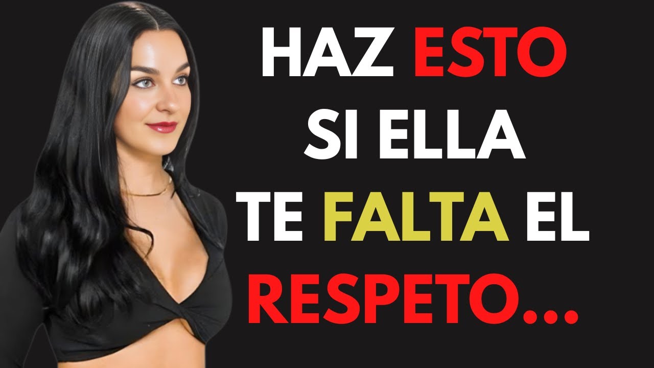 ESTO ES LO QUE HACER CUANDO UNA MUJER TE FALTA EL RESPETO