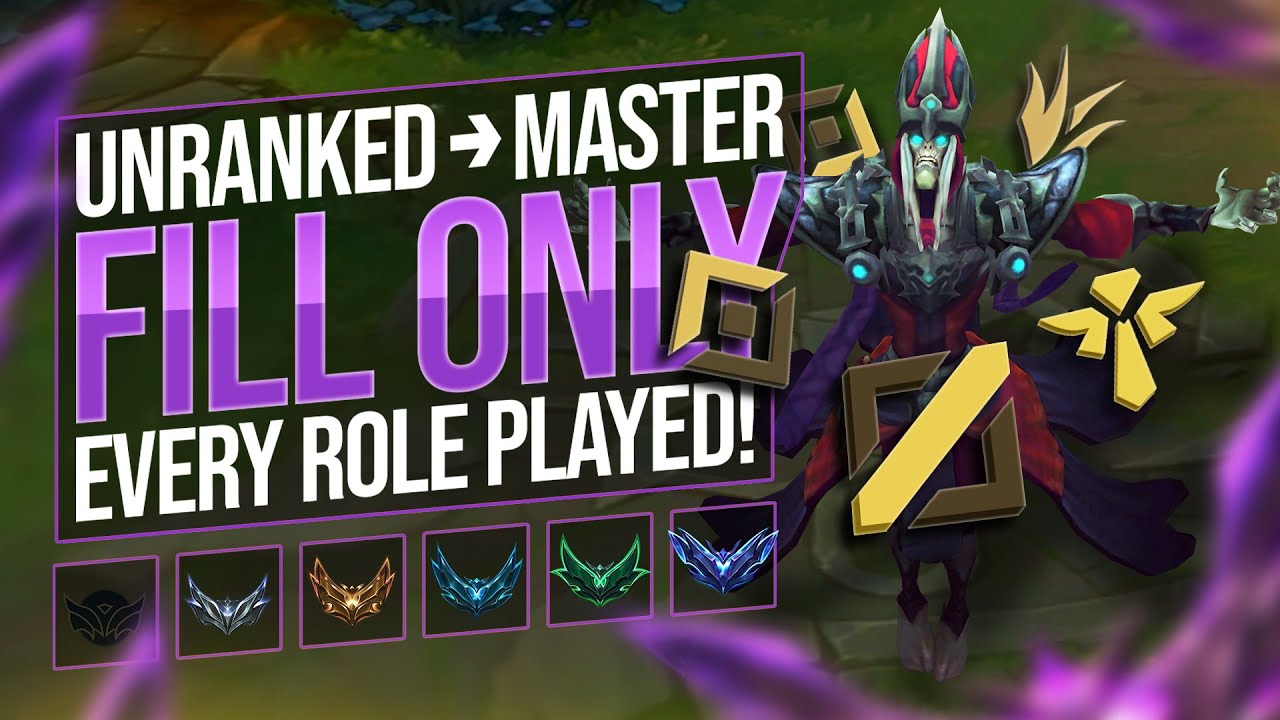 UNRANKED TO MASTER FILL ONLY (KARTHUS ALL ROLES)