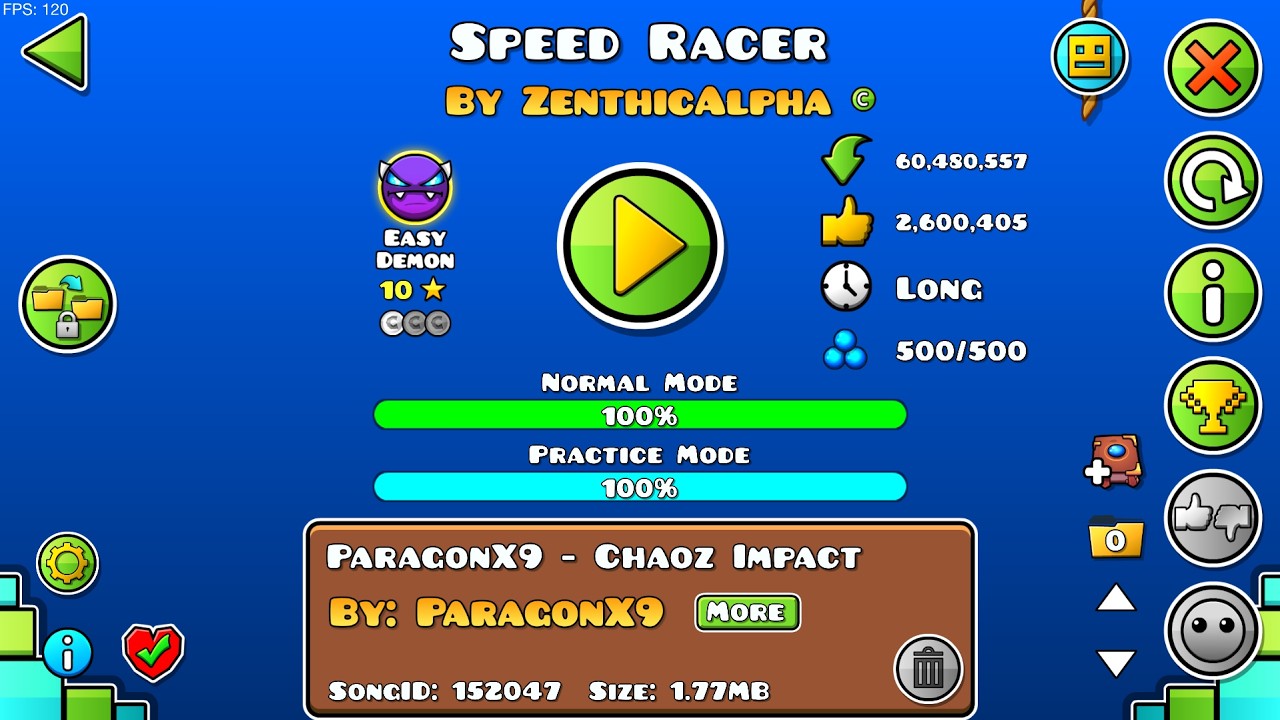 Speed Racer by ZenthicAlpha 100% [7th Demon]