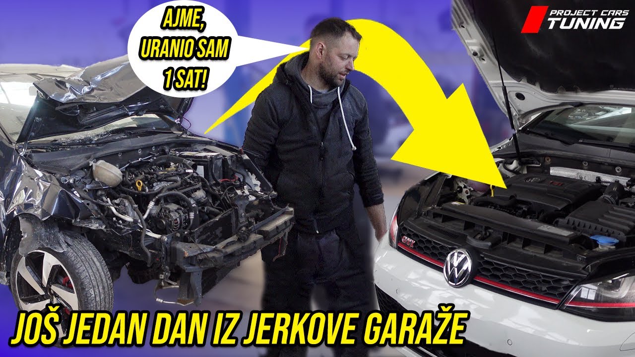 Mijenjamo Motor iz 7.5 GTI u 7 GTI za 1h | Zupčasti uništio Passata