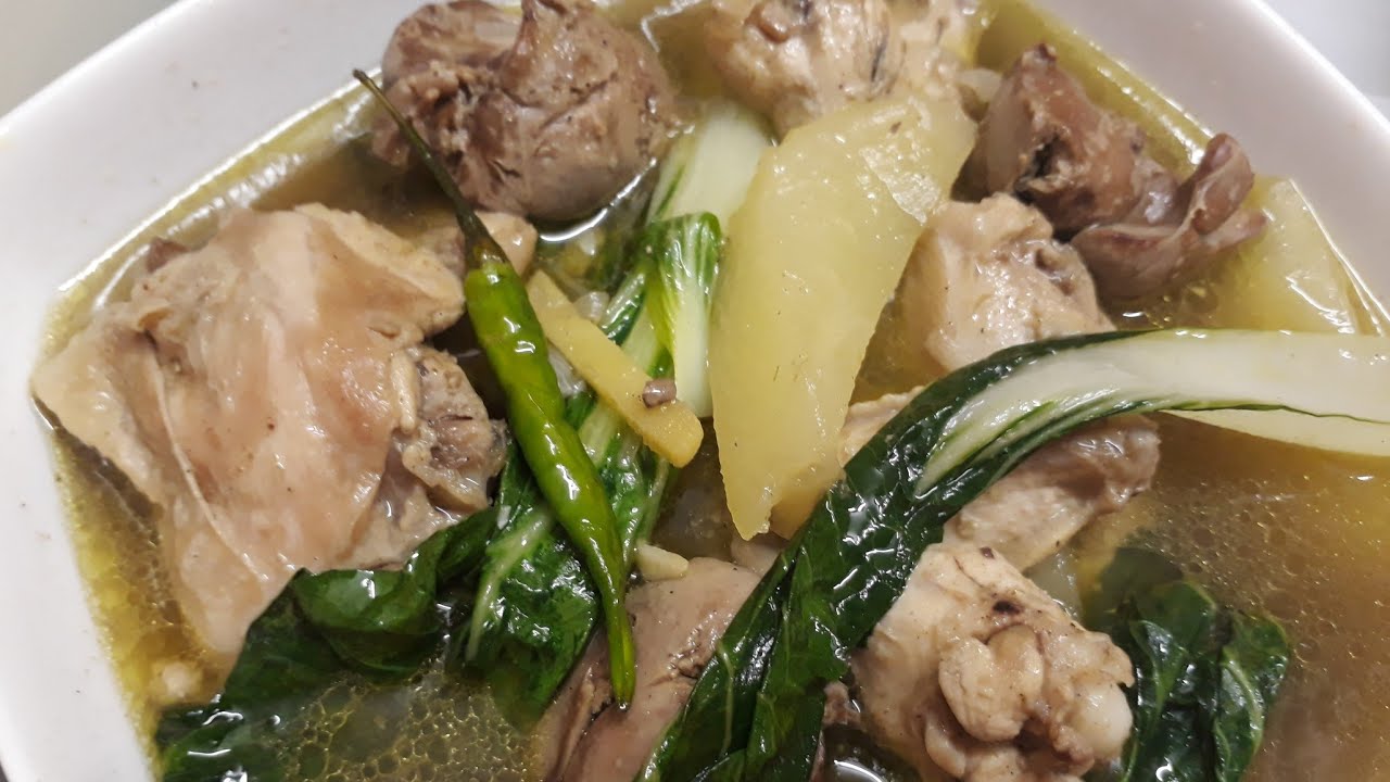 Classic Tinolang Manok with Pechay/Chicken Tinola Recipe/Lutong Bahay