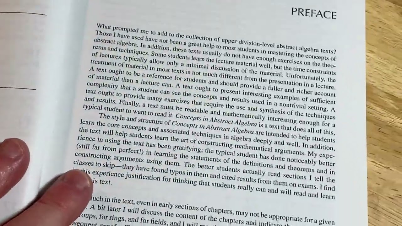 Concepts in Abstract Algebra