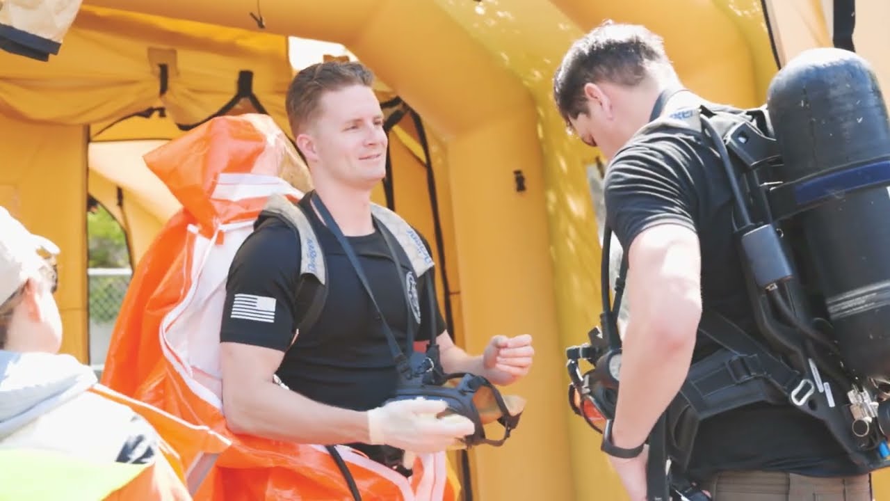 10th Civil Support Team joint training in Bellevue, WA