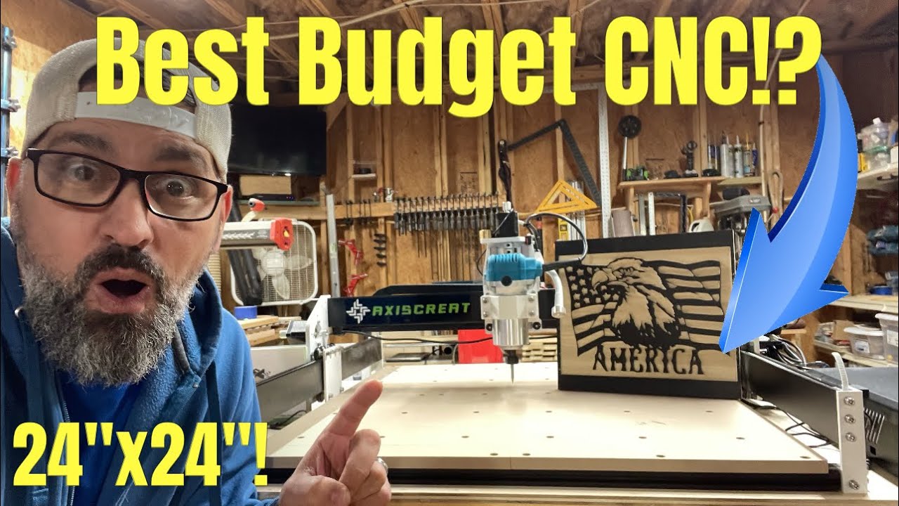 AxisCreat 6060 CNC Machine Unboxing! First Test Cut, Features, Tips,Tricks & MORE!