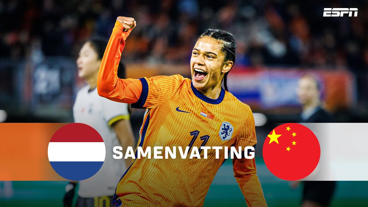 WONDERSCHONE TREFFER VAN ESMEE BRUGTS 😍✨ | Samenvatting Nederland - China (vrouwen)