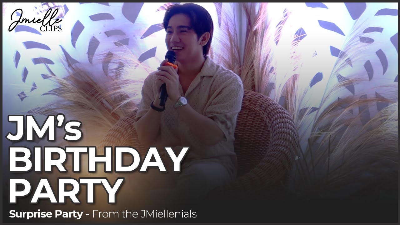 JM's Surprise Birthday Party - From the JMiellenials