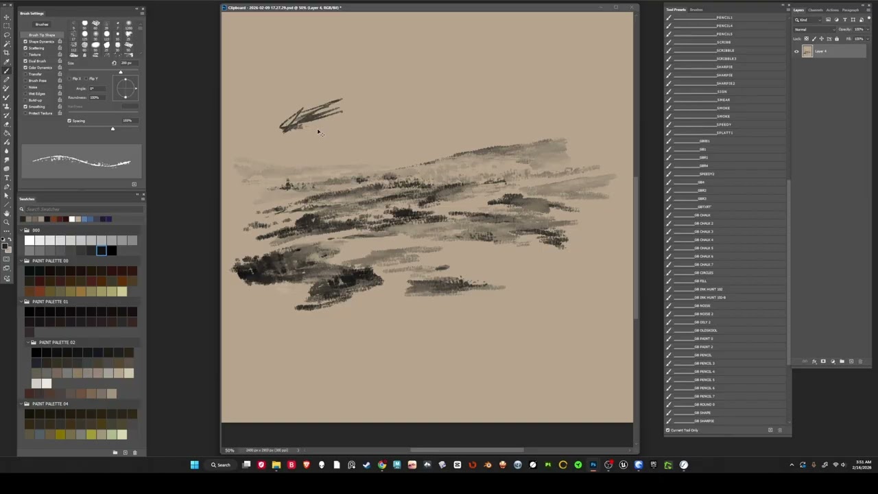 Digital sketch | Photoshop