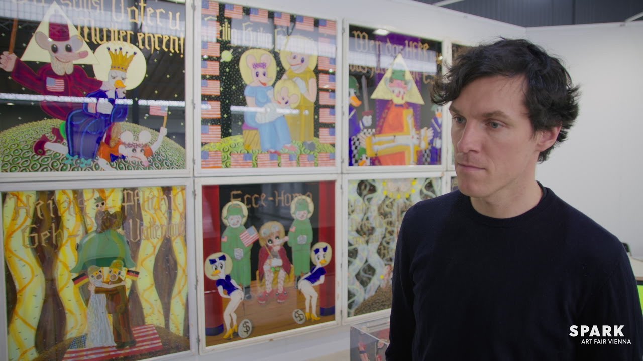Blalla W. Hallmann presented by EBENSPERGER at SPARK Art Fair Vienna 2024