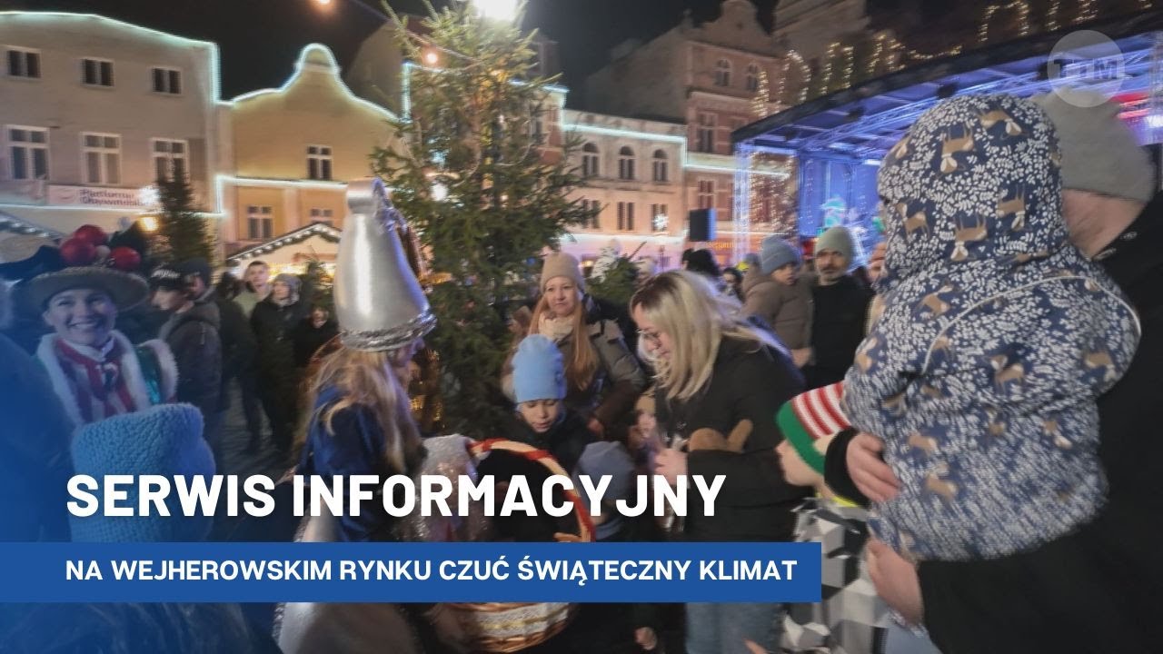 Na wejherowskim rynku czuć świąteczny klimat