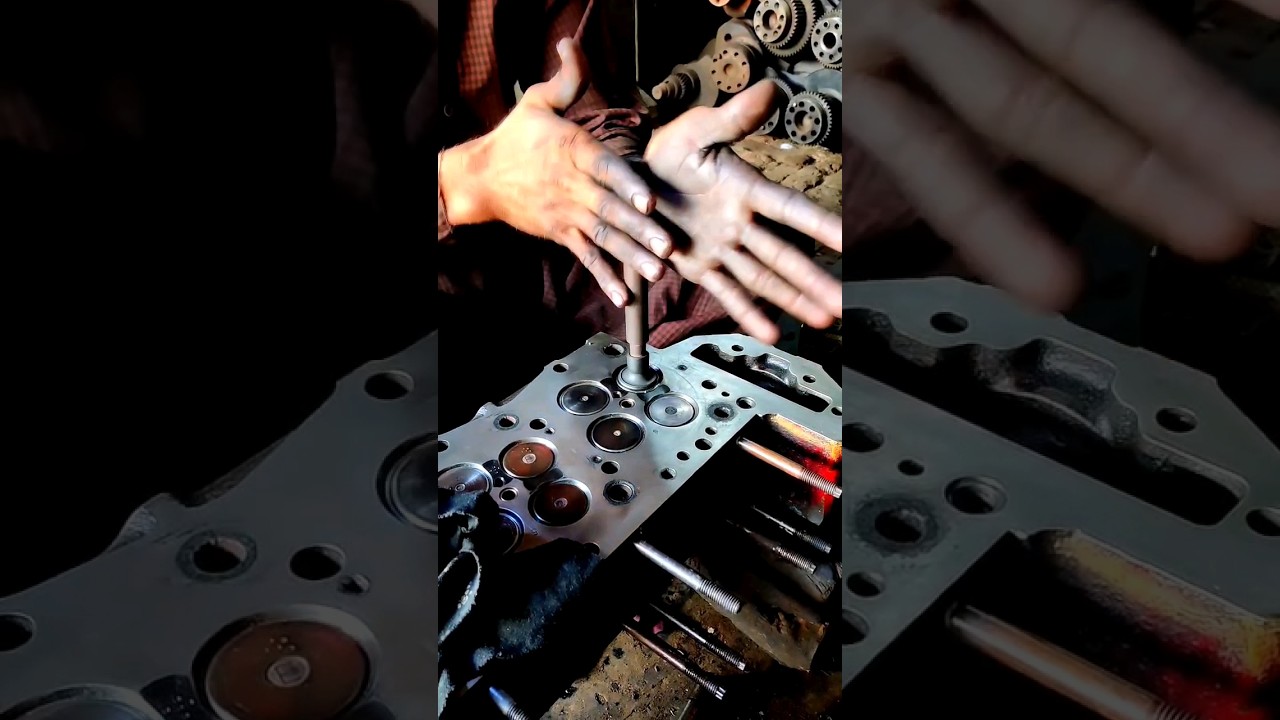 Repair engine cylinder head 