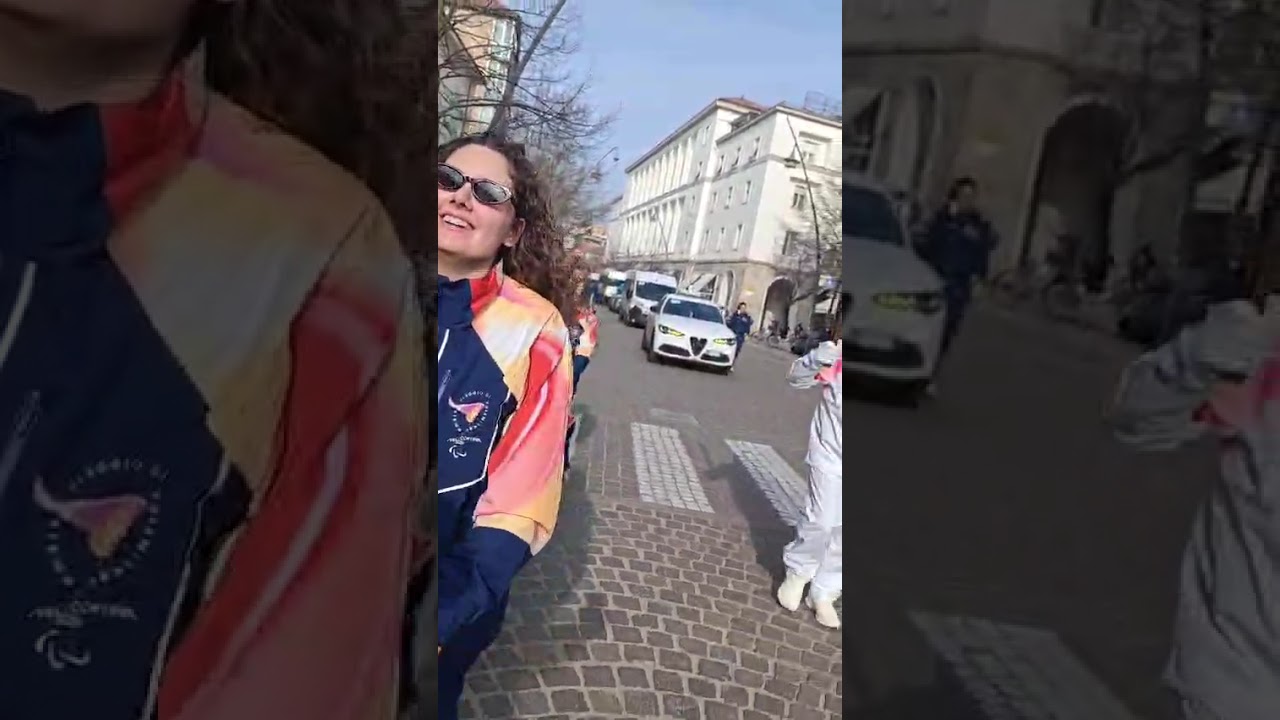 Rovigo relais Paralympique Corso del Popolo 