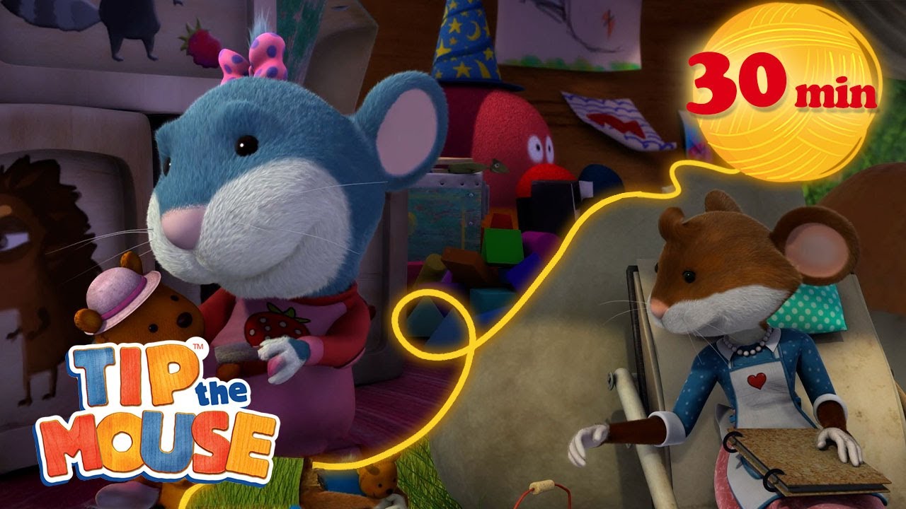 🌈 A Colorful Day with Tip and Friends! - FULL COMPILATION - Tip the Mouse 🐭🎨