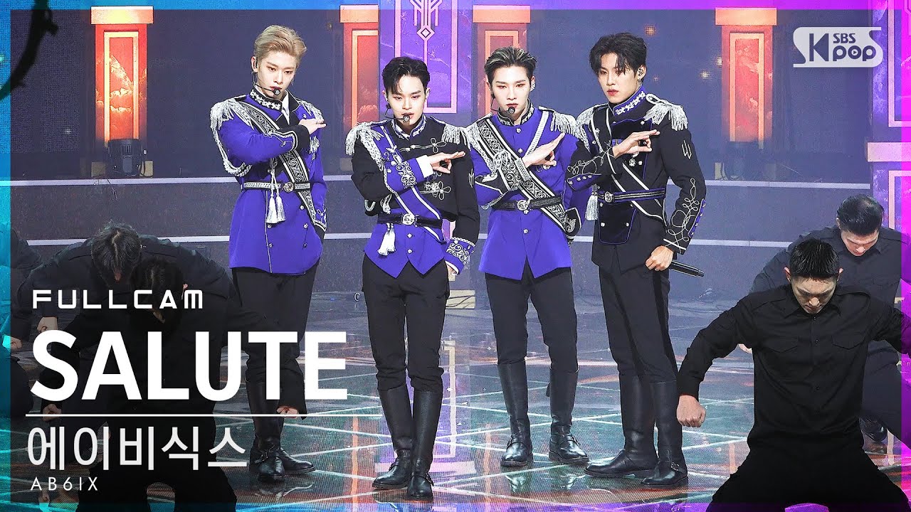 [안방1열 직캠4K] 에이비식스 'SALUTE' 풀캠 (AB6IX Full Cam)│@SBS Inkigayo_2020.11.08.