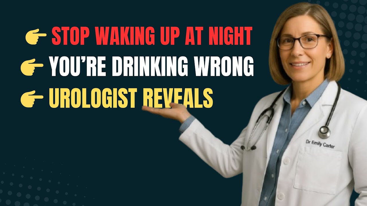 Urologist Reveals: How To Drink Water To Stop Nighttime Urination Naturally