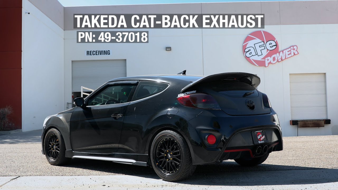 aFe POWER Hyundai Veloster Takeda Cat-Back Exhaust System