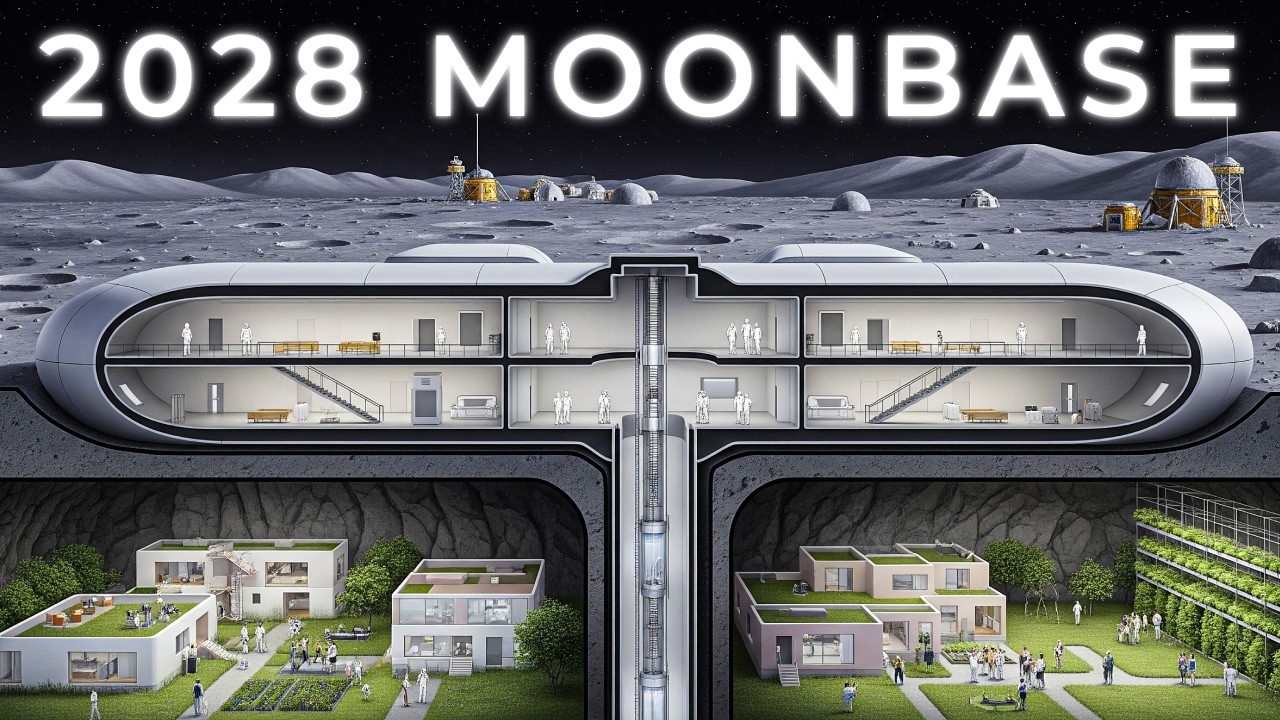 Elon Musk Suddenly Revealed SpaceX&rsquo;s Moon Base Alpha &mdash; The 2028 Plan Is Dangerous!