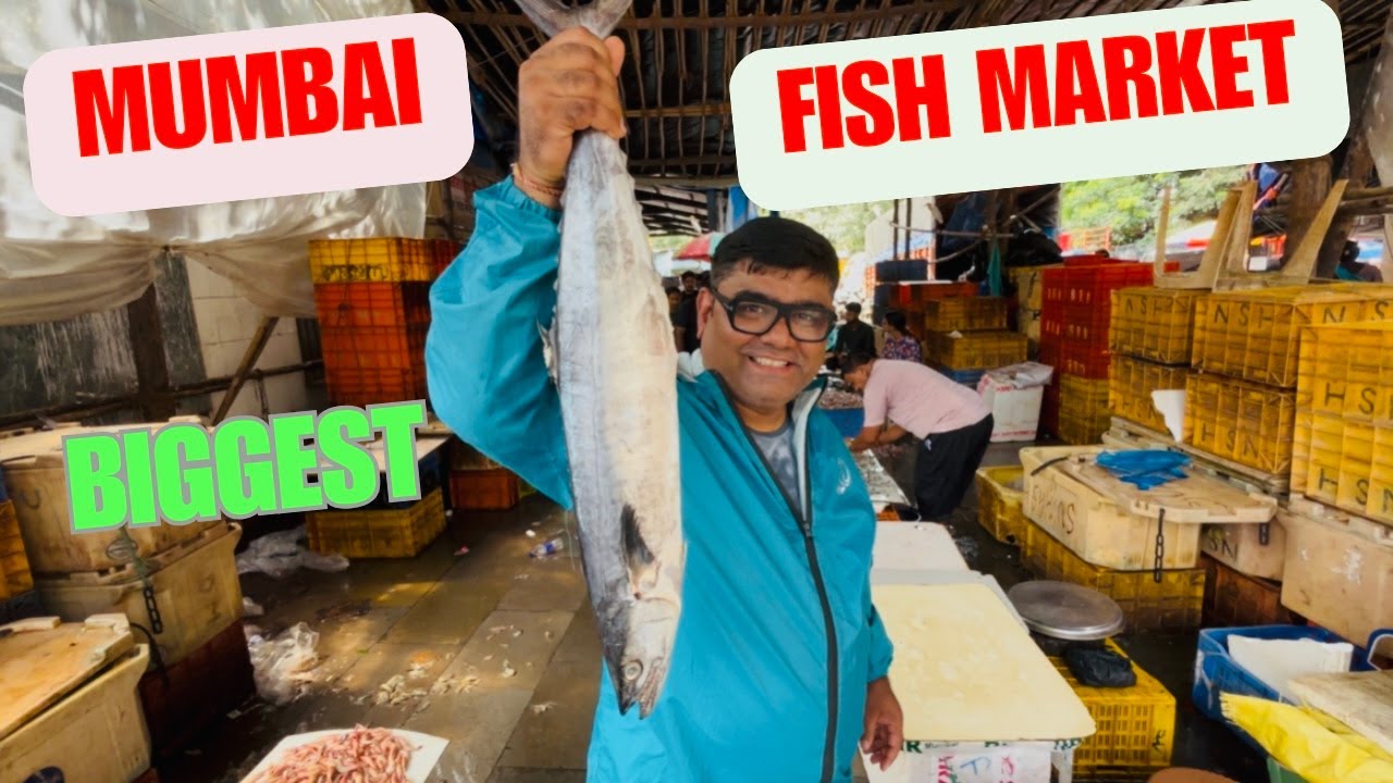 Mumbai's Biggest Fish Market