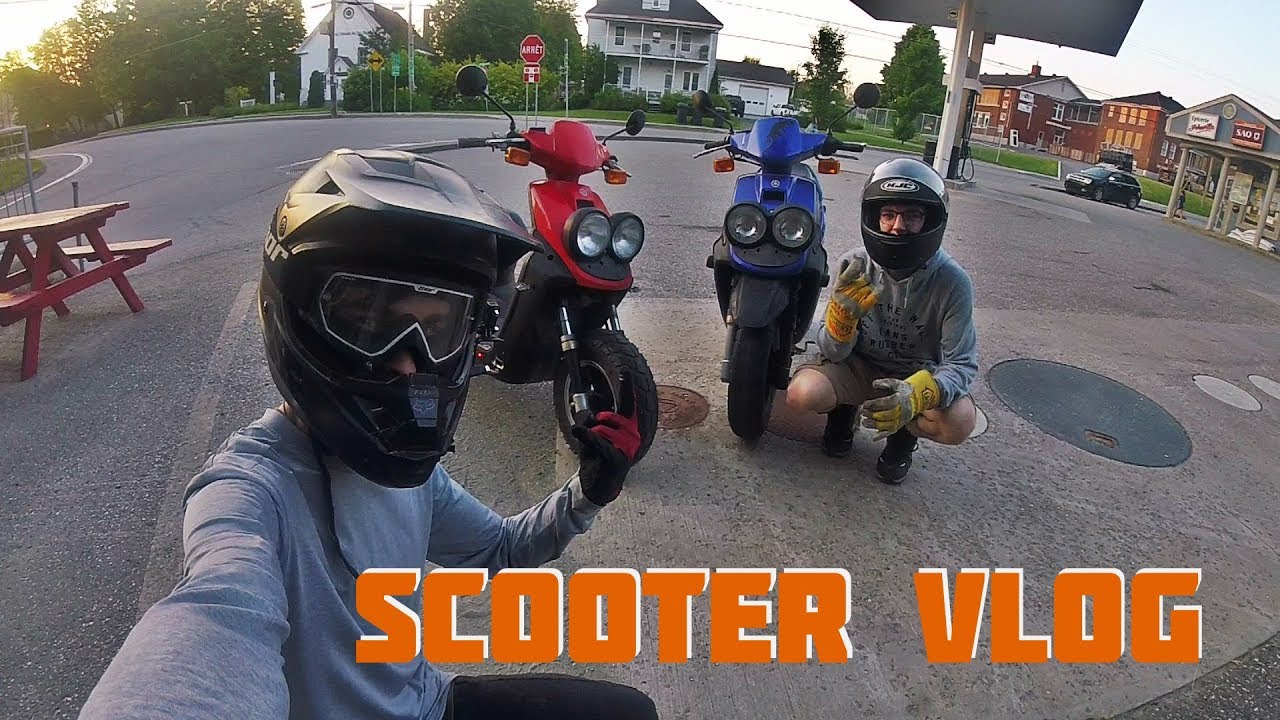 SCOOTER VLOG |  AVEC FRED LE HOCKEYEUR ( VLC #10 )
