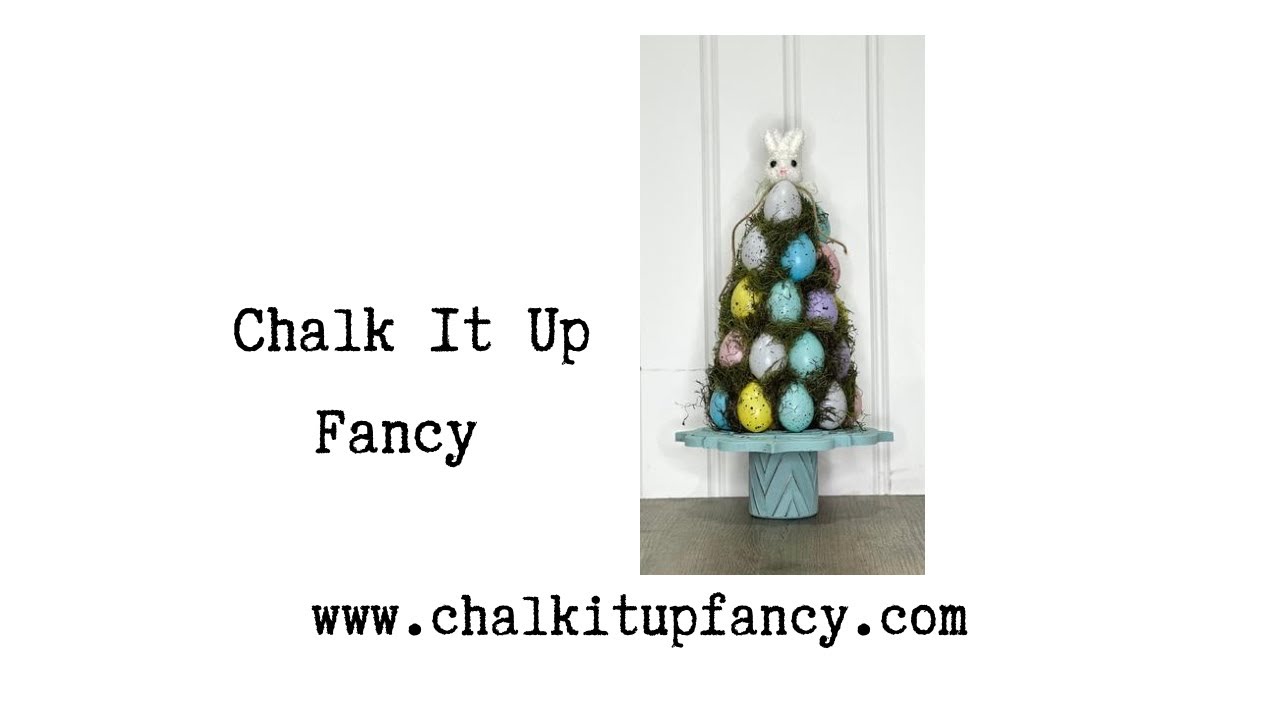 DIY Easter Egg Tree with All Dollar tree Items