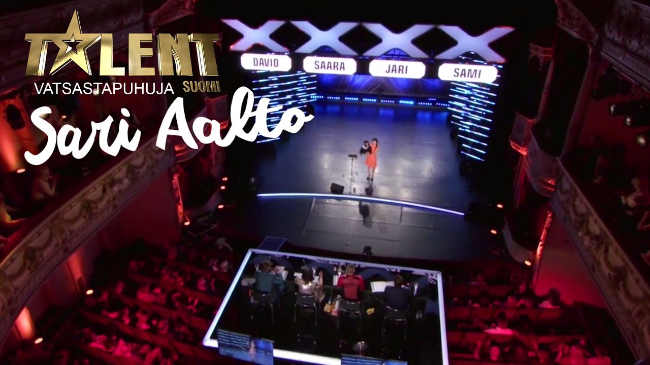 Vatsastapuhuja Sari Aalto - Talent 2016 Alkukarsinnat