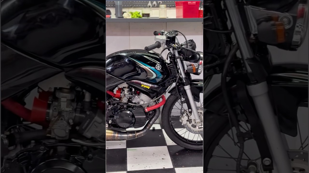 Yamaha YBR125 Motor quadriciclo banshee 350cc 🤯🚀🔥#moto #motorzao #banshee #yamaha #ybr