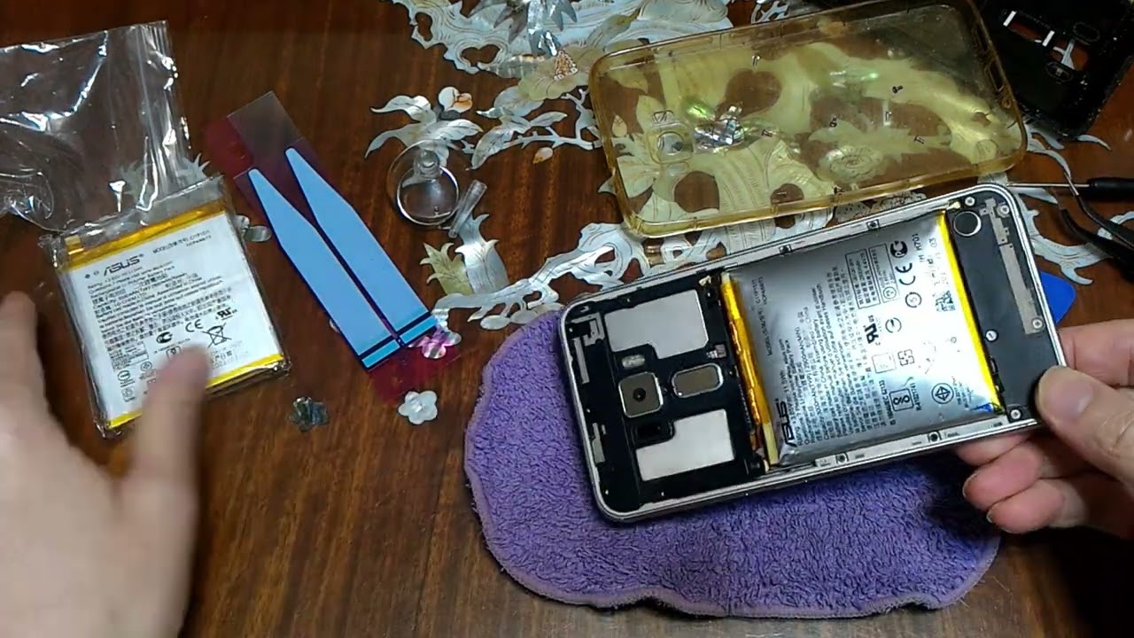 [DIY] Asus Zenfone 3  ZE552KL 換電池詳細步驟 | battery replacement | TUTORIAL