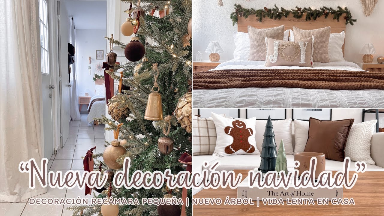 🎄✨ NUEVA DECORACI&Oacute;N NAVIDAD 2024 | REC&Aacute;MARA PEQUE&Ntilde;A | NUEVO PINO | VIDA LENTA EN CASA 🏠