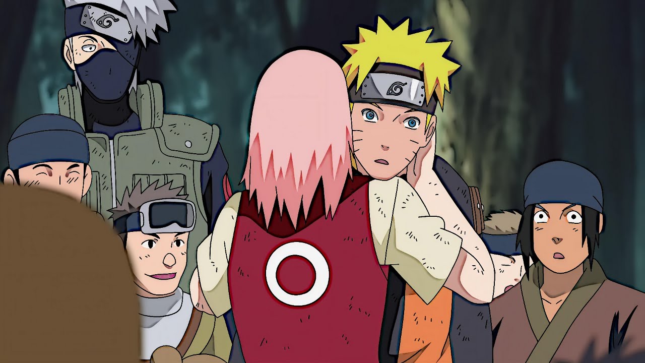 Naruto revient à Konoha en héros après le combat contre Pain | Naruto VF