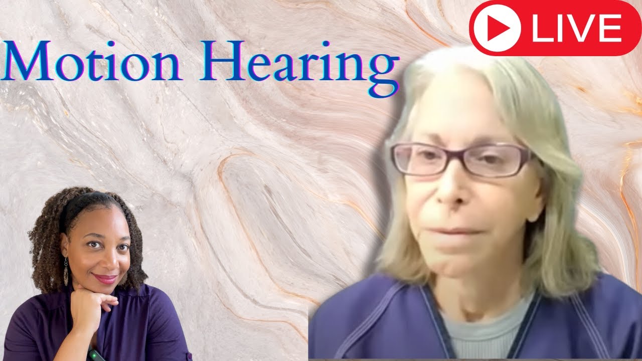 Donna Adelson Motion Hearing LIVESTREAM with Lawyer Reaction