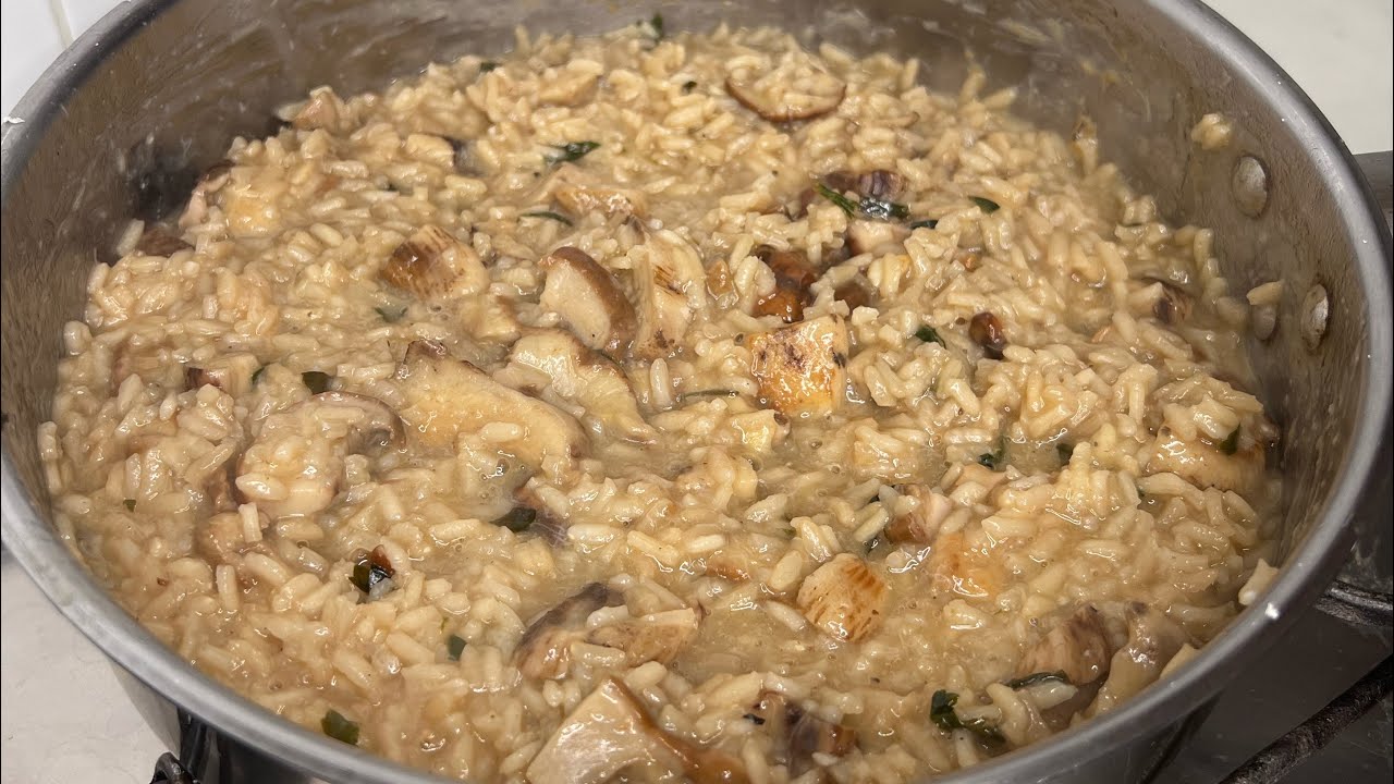 Risotto ai funghi - Facilissimo, dal gusto irresistibile! – Primi piatti - 😋🇮🇹 #italianfoodlover