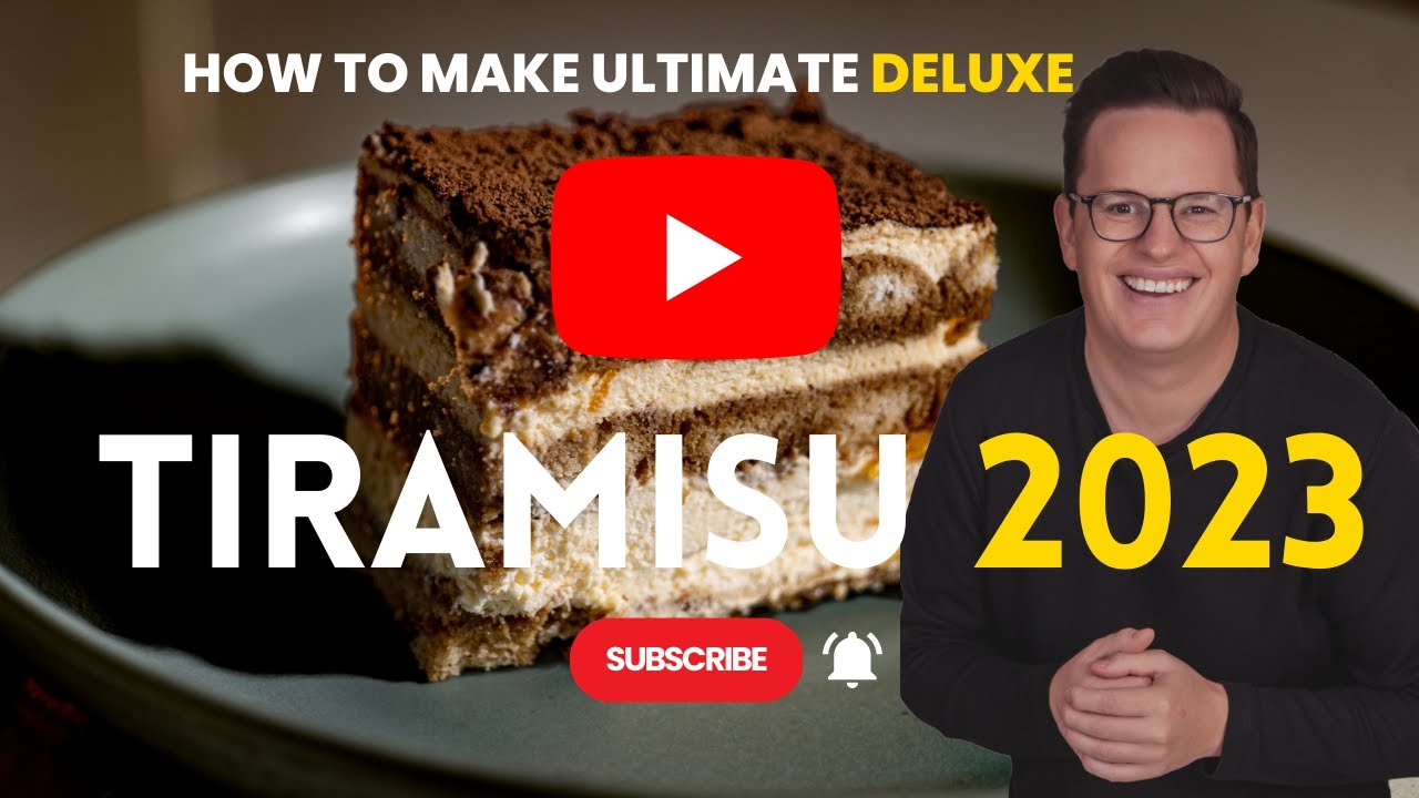 The Best Tiramisu! With Chocolate, Orange and Coffee