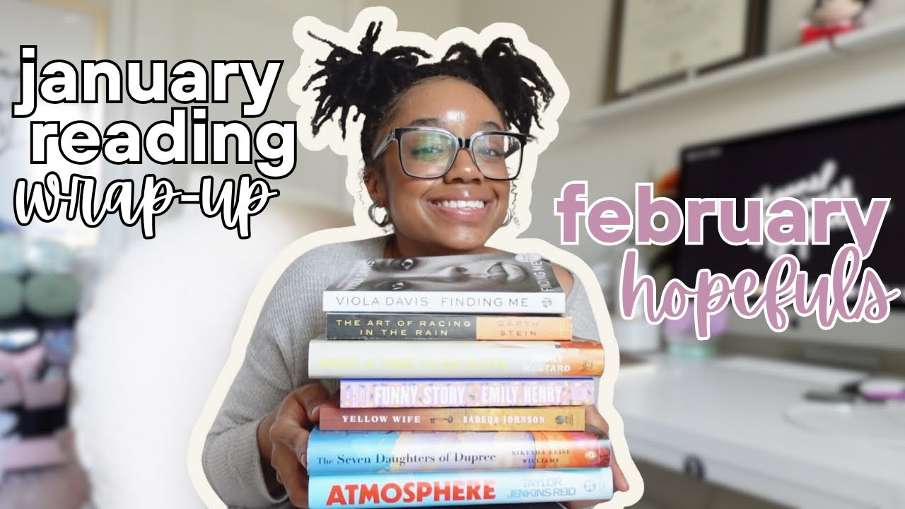 everything i read in january + my february hopefuls ♡