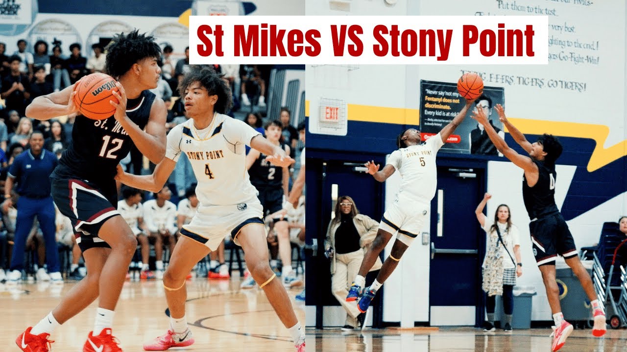 Game of the Year? Stony Point vs. St. Mike’s High School Hoops Showdown! 🏀