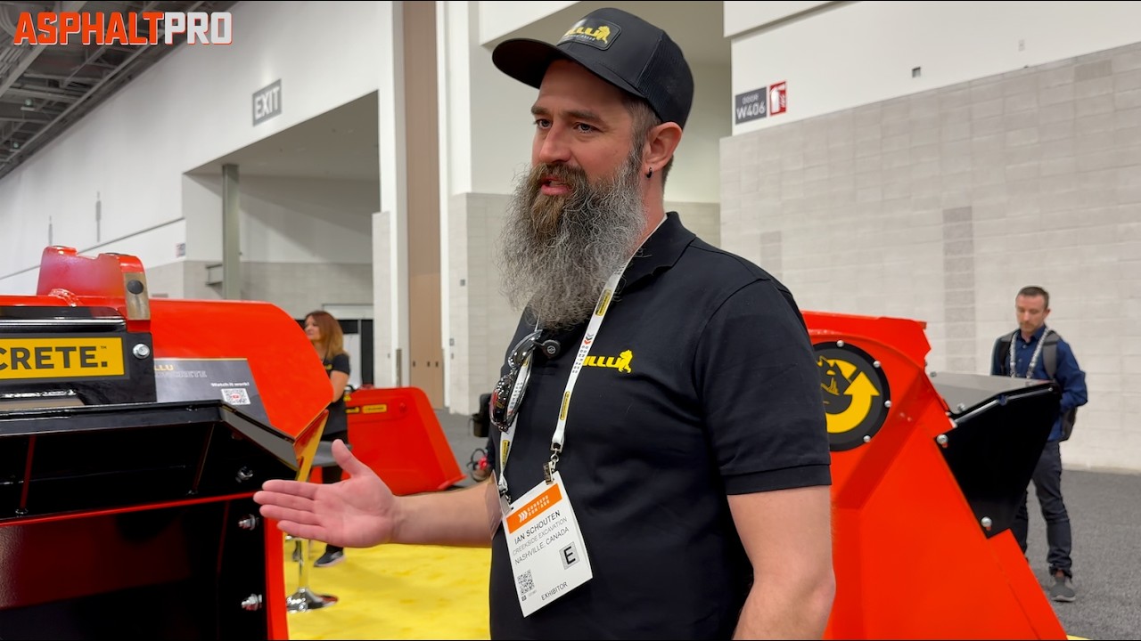 ALLU Concrete Crushing Bucket at CONEXPO 2026 | Expert Interview with Ian Schouten