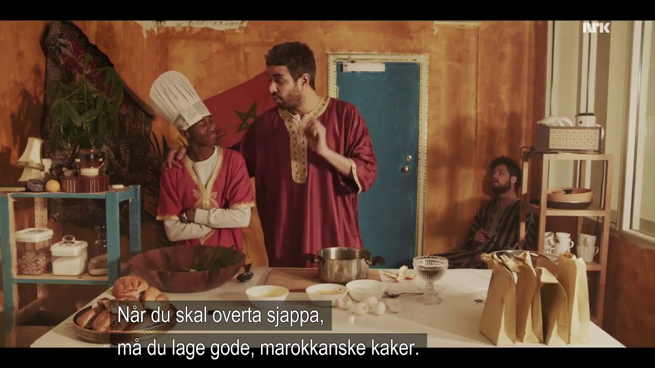 NÅR EN MAROKKANER BAKER, BAKER MAROKKANSKE KAKER