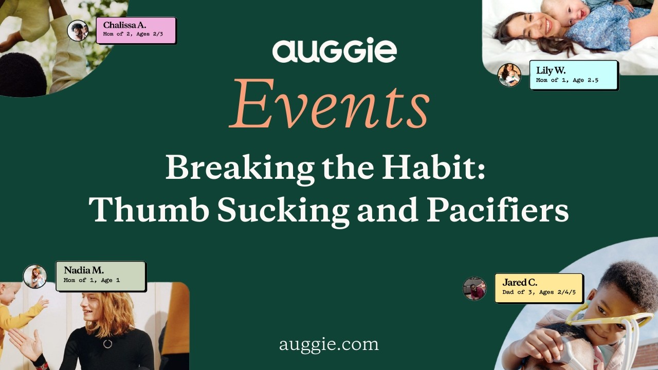 Breaking the Habit: Thumb Sucking and Pacifiers| Auggie Virtual Event | (02.27.26)