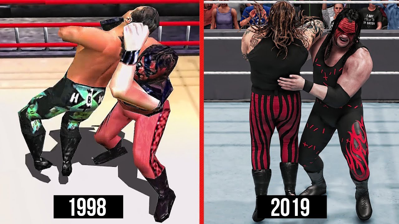 WWE 2K19 The Evolution Of Chokeslam! (WWE Games)