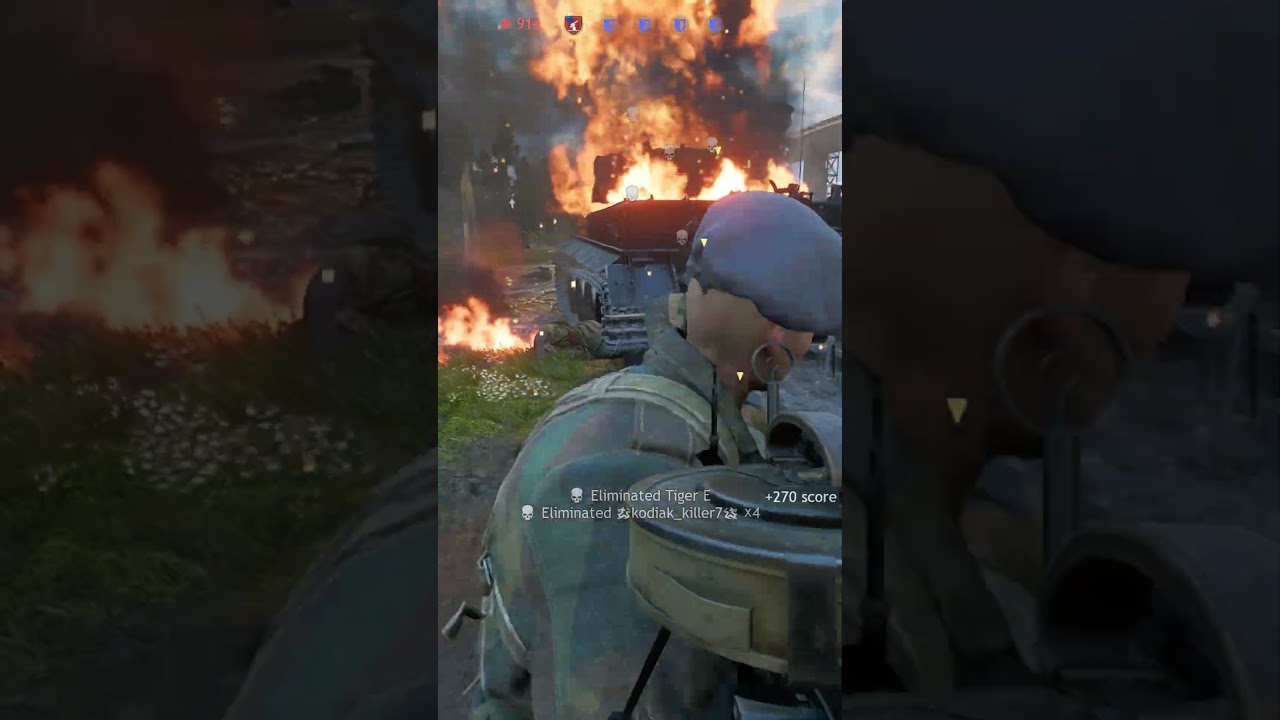 Playing Enlisted in 2025! #enlistedgame #warthunder #shorts