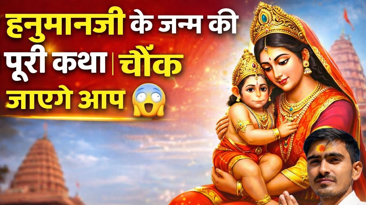 हनुमान जी के जन्म की पूरी कथा | चौंकाने वाली सच्चाई 😱| Hanuman Janm Katha Full Story || 🔱DADA🔱