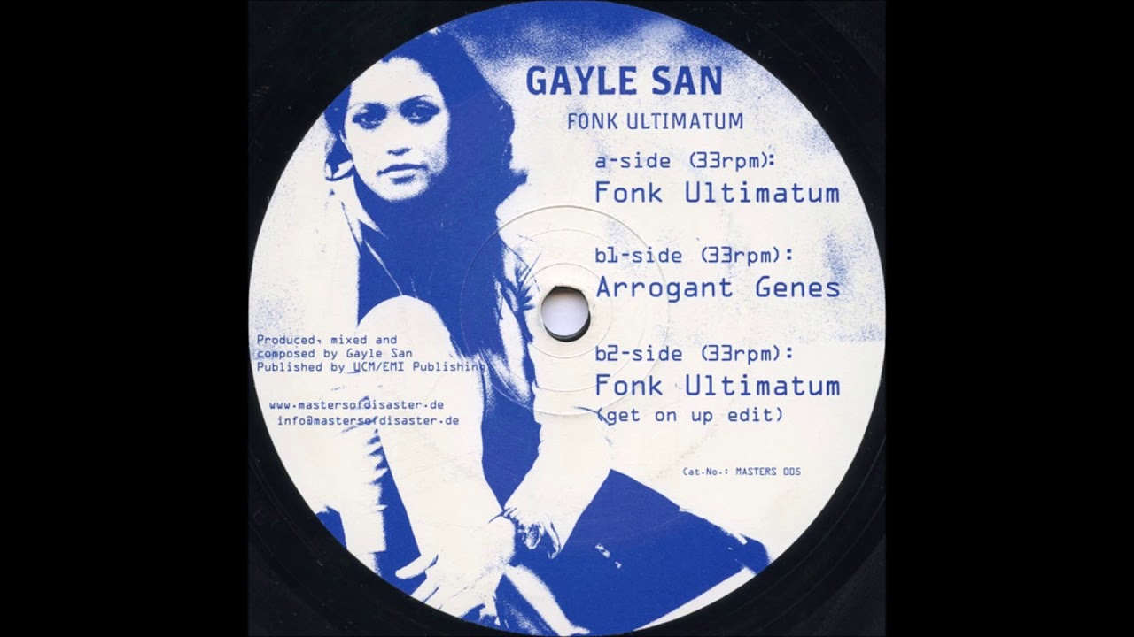 Gayle San - Fonk Ultimatum (A) [MASTERS 005]