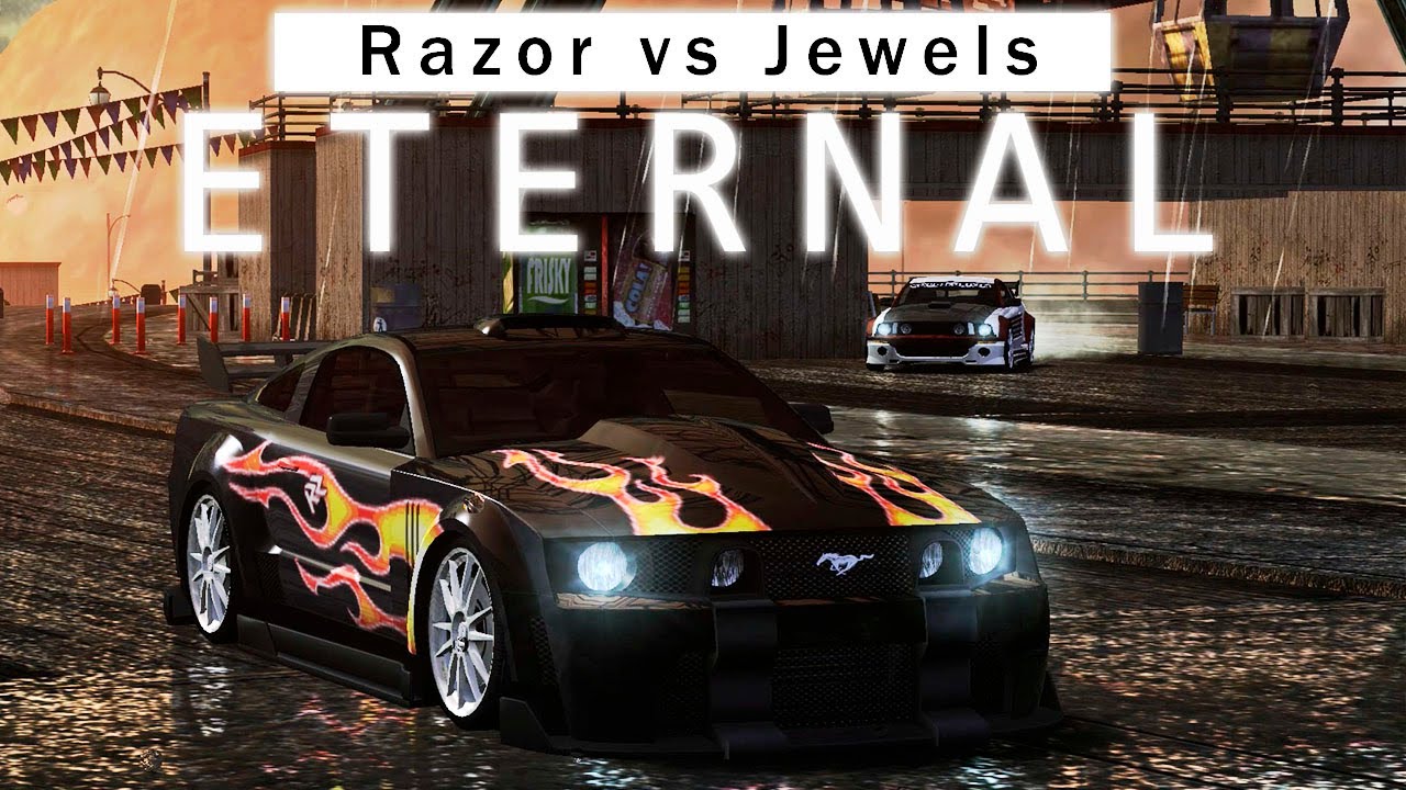 NFS MW Eternal Remastered | Razor vs Jewels | Ford Mustang GT Mirror Battle | Blacklist #8