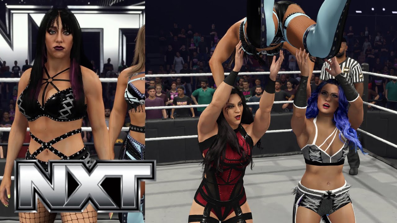 WWE 2K25 NXT - JACY'S CELEBRATION + MITB QUALIFIER FATAL INFLUENCE VS. GIULIA AND STEPHANIE VAQUER