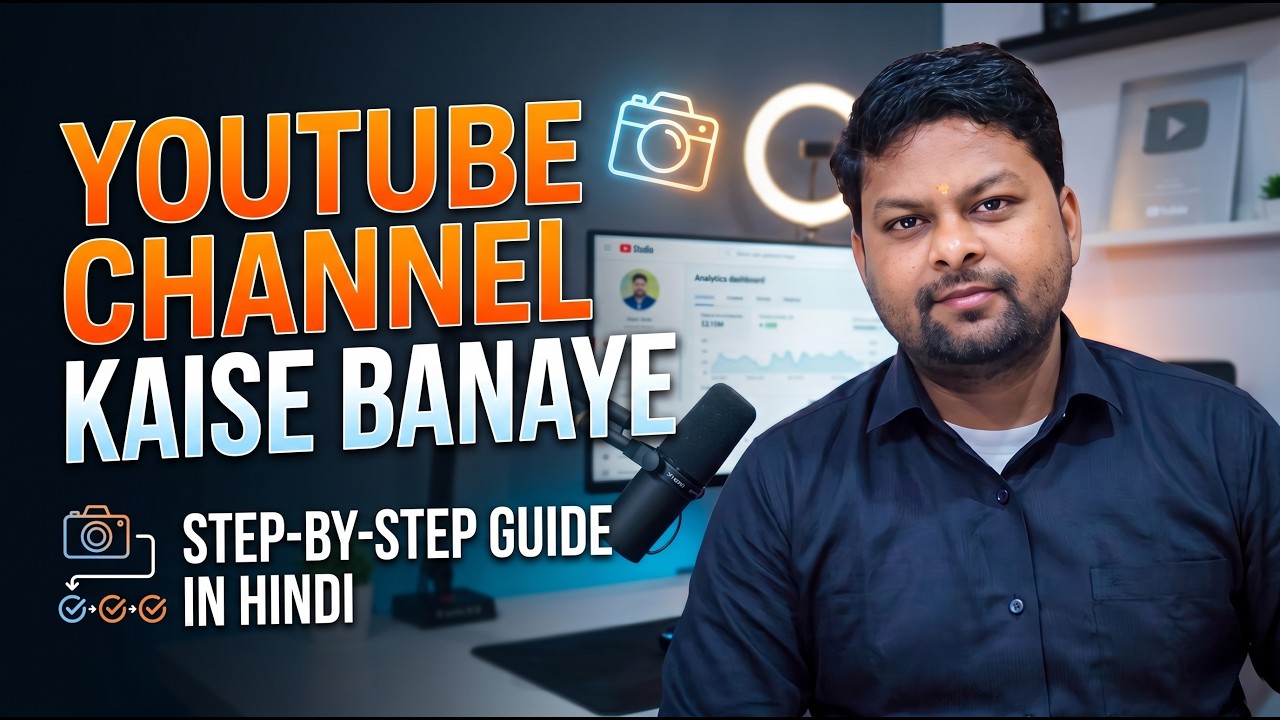 How to Start a YouTube Channel in 2026 | Step-by-Step Guide for Beginners (Hindi)