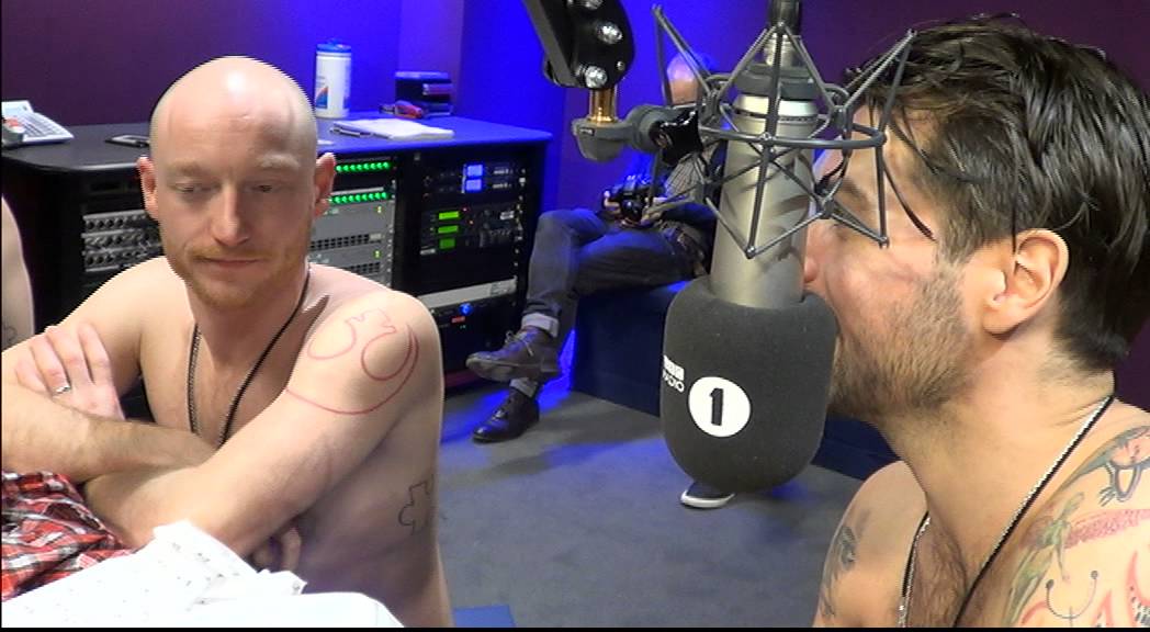 Biffy Get Topless With Greg James