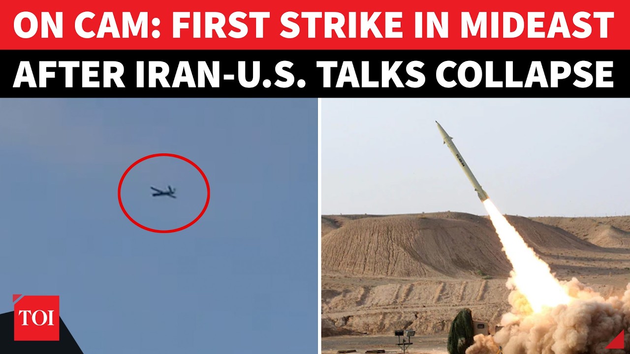 Chilling DRONE, ROCKET Strikes Resume In Mideast As Iran-US Talks IMPLODE; Shock Attack Video