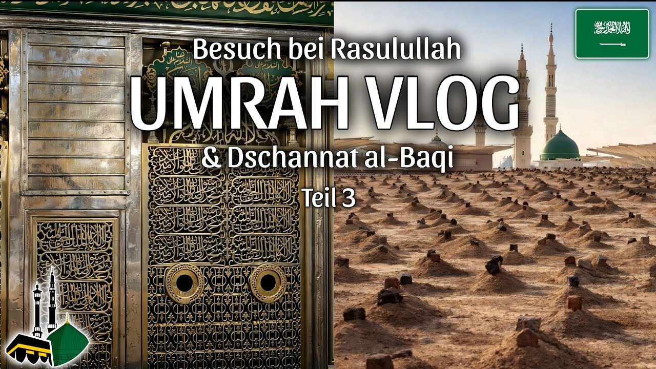 Umrah Vlog Teil 3 🇸🇦🕋 | Besuch bei Rasulullah ﷺ & Dschannat al-Baqi #medina  #vlog  #mekkah