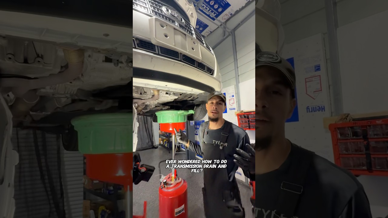 How to do a &ldquo;Transmission Drain & Fill&rdquo; under 2 minutes