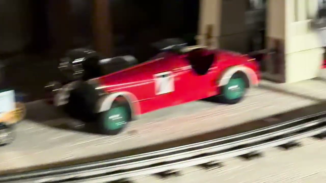 Ash Rajan Gauge 1 Aster Commodore Vanderbilt pulling Fine Arts Models 20th Century Ltd. Nighttime 